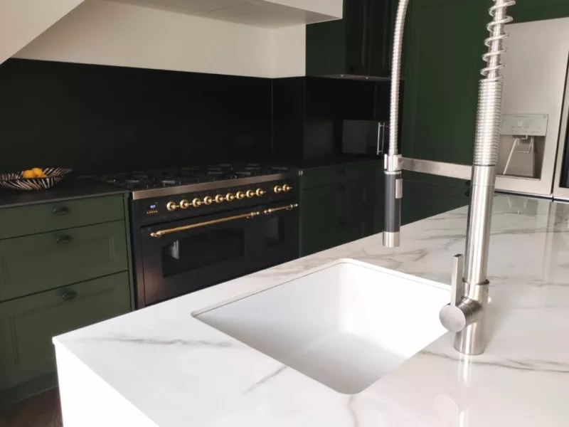 Marble work tops